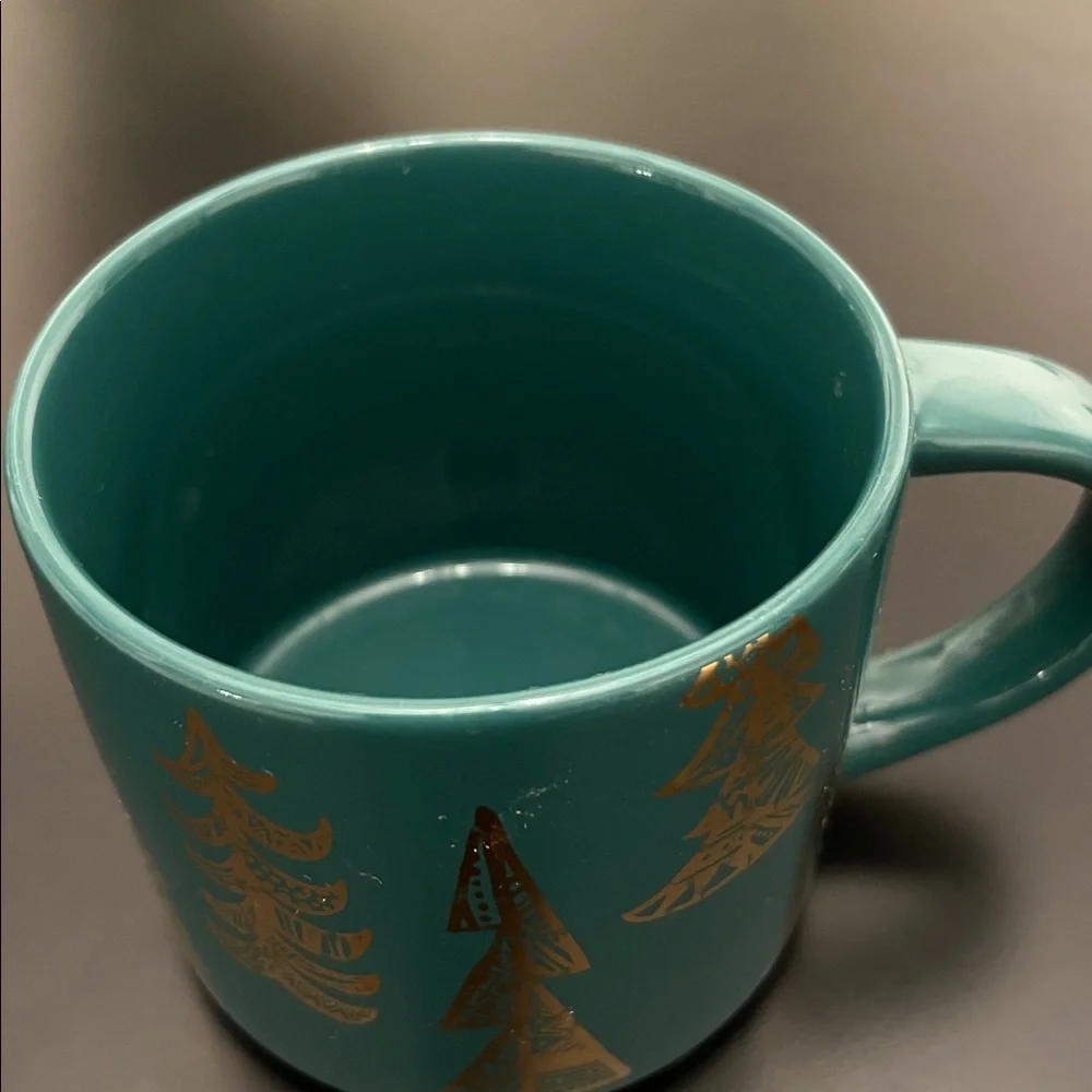 Starbucks 14 oz 2015 Christmas Tree Holiday Mug